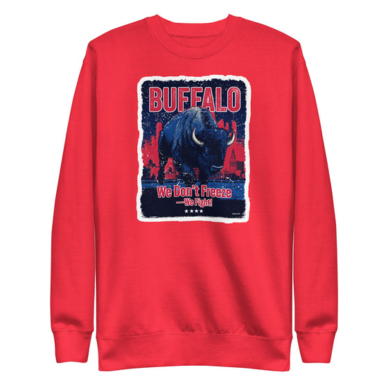 [CITYFAN] BUFFALO 1 (Unisex Premium Sweatshirt) - [ORBAN COLLECTION]