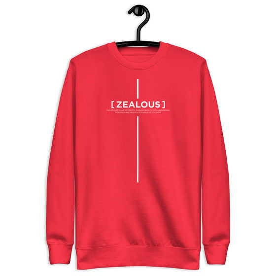 [CROSSWORDS] Zealous (Unisex Premium Sweatshirt)