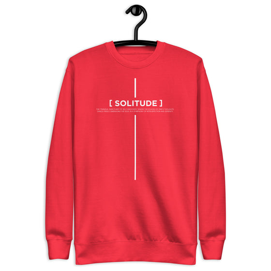 [CROSSWORDS] SOLITUDE (Unisex Premium Sweatshirt)