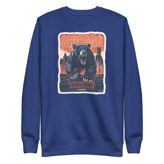 [CITYFAN] CHICAGO 3 (Unisex Premium Sweatshirt) - [ORBAN COLLECTION]