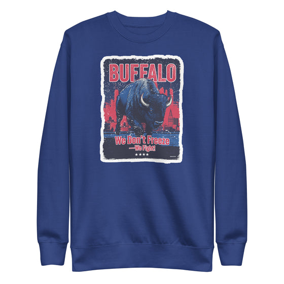 [CITYFAN] BUFFALO 1 (Unisex Premium Sweatshirt) - [ORBAN COLLECTION]