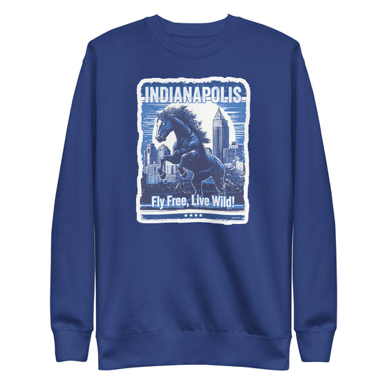 [CITYFAN] INDIANAPOLIS 1 (Unisex Premium Sweatshirt) - [ORBAN COLLECTION]