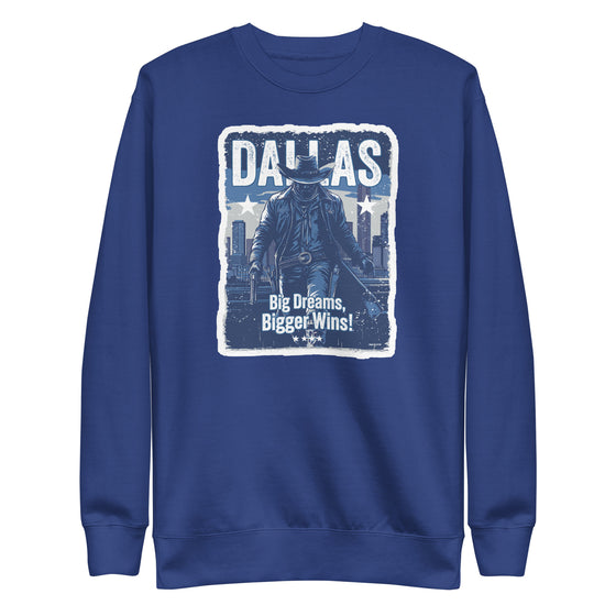 [CITYFAN] DALLAS 1 (Unisex Premium Sweatshirt) - [ORBAN COLLECTION]