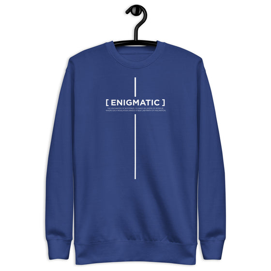 [CROSSWORDS] ENIGMATIC (Unisex Premium Sweatshirt)