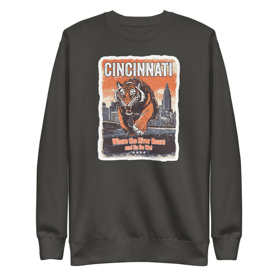 [CITYFAN] CINCINNATI 3 (Unisex Premium Sweatshirt) - [ORBAN COLLECTION]