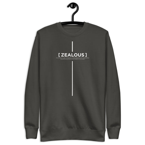 [CROSSWORDS] Zealous (Unisex Premium Sweatshirt)