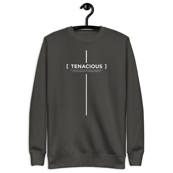 [CROSSWORDS] TENACIOUS (Unisex Premium Sweatshirt)