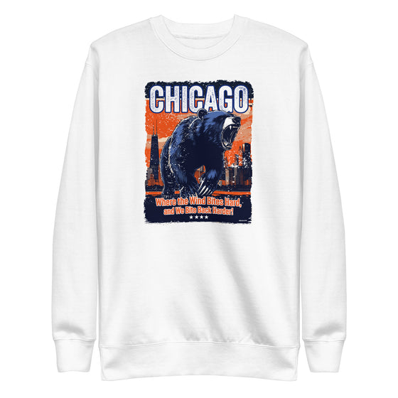 [CITYFAN] CHICAGO 4 (Unisex Premium Sweatshirt) - [ORBAN COLLECTION]