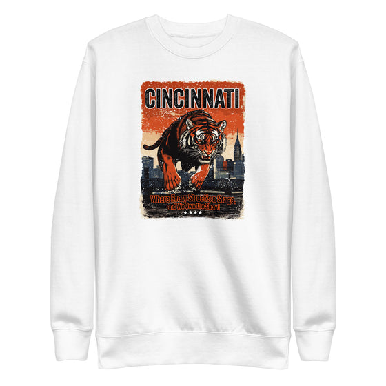 [CITYFAN] CINCINNATI 1 (Unisex Premium Sweatshirt) - [ORBAN COLLECTION]