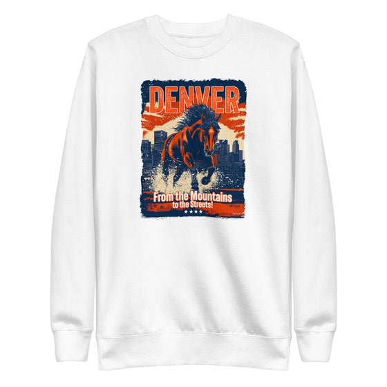 [CITYFAN] DENVER 1 (Unisex Premium Sweatshirt) - [ORBAN COLLECTION]