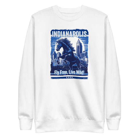 [CITYFAN] INDIANAPOLIS 1 (Unisex Premium Sweatshirt) - [ORBAN COLLECTION]