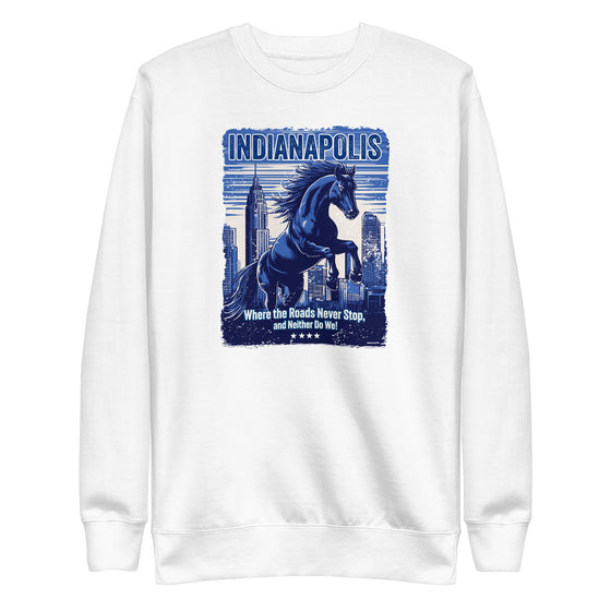 [CITYFAN] INDIANAPOLIS 2 (Unisex Premium Sweatshirt) - [ORBAN COLLECTION]