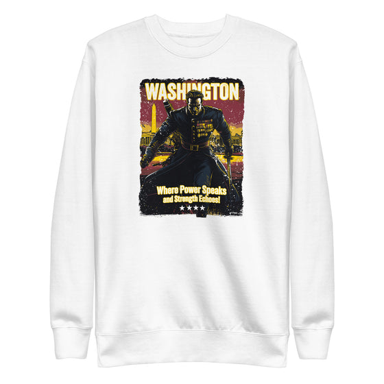 [CITYFAN] WASHINGTON 1 (Unisex Premium Sweatshirt) - [ORBAN COLLECTION]