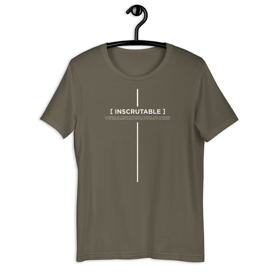 [CROSSWORDS] INSCRUTABLE (Unisex t-shirt)