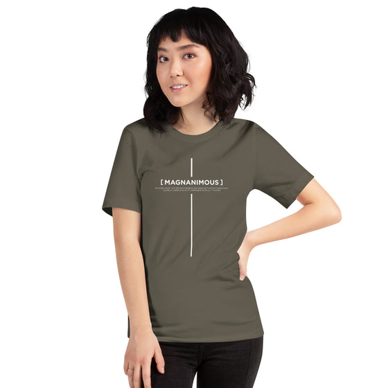 [CROSSWORDS] MAGNANIMOUS (Unisex t-shirt)