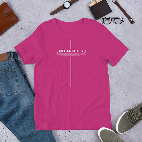 [CROSSWORDS] MELANCHOLY (Unisex t-shirt)