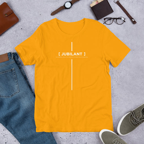 [CROSSWORDS] JUBILANT (Unisex t-shirt)Unisex t-shirt