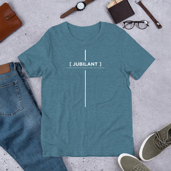 [CROSSWORDS] JUBILANT (Unisex t-shirt)Unisex t-shirt