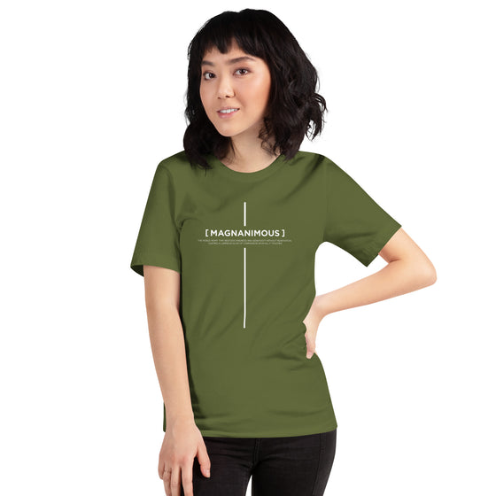 [CROSSWORDS] MAGNANIMOUS (Unisex t-shirt)