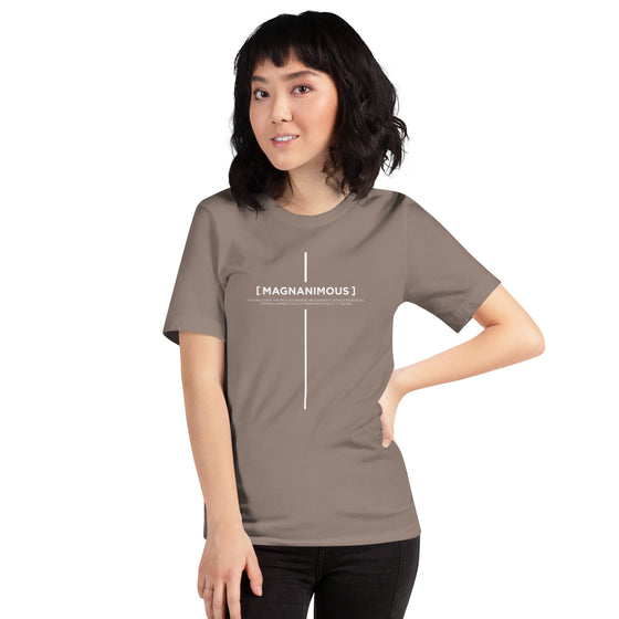 [CROSSWORDS] MAGNANIMOUS (Unisex t-shirt)