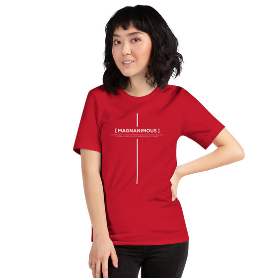 [CROSSWORDS] MAGNANIMOUS (Unisex t-shirt)