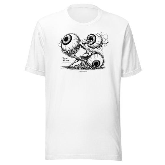 RAÍCES DE OJOS (B8) - Camiseta suave unisex